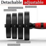 Strongway Adjustable Dumbbell and Barbell Set