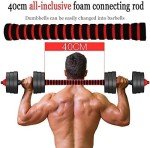 Strongway Adjustable Dumbbell and Barbell Set