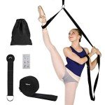 Adjustable Yoga Strap for Leg Stretching and Flexibility