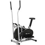 2-in-1 Elliptical Cross Trainer with LCD Display