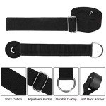 Adjustable Yoga Strap for Leg Stretching and Flexibility