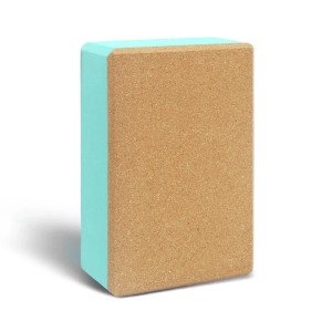 EVA and Cork Yoga Block for Home Fitness