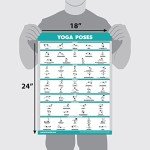 Yoga, Stretching & Pilates Workout Charts Set