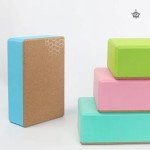 EVA and Cork Yoga Block for Home Fitness