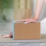 EVA and Cork Yoga Block for Home Fitness