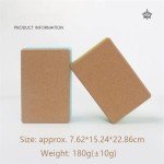 EVA and Cork Yoga Block for Home Fitness