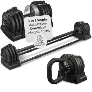 Lifepro 3-In-1 Adjustable Weight Lifting Set
