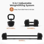 Lifepro 3-In-1 Adjustable Weight Lifting Set