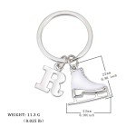 Ice Skate Keychain for Figure Skating Lovers