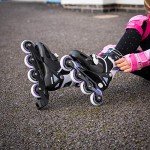 Osprey Kids Adjustable Inline Roller Skates - Purple