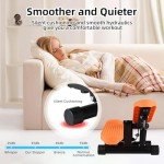 Lixada Mini Stepper with Resistance Bands & Monitor