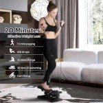 Lixada Mini Stepper with Resistance Bands & Monitor