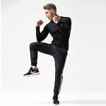 Men's Long Sleeve Compression Base Layer Top - Black