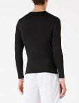Men's Long Sleeve Compression Base Layer Top - Black