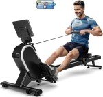 CHAOKE Magnetic Rowing Machine with 16 Resistance Levels