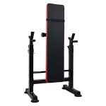 Adjustable Olympic Weight Bench with Workout Station
