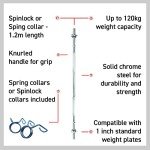 1.2m Barbell for Weight Lifting and Powerlifting