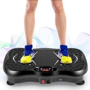 EVOLAND Vibration Fitness Plate with Bluetooth Speaker