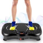 EVOLAND Vibration Fitness Plate with Bluetooth Speaker
