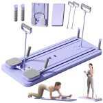 Pilates Reformer Board Set with Resistance Bands
