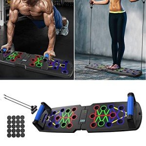 Foldable Push Up Board with Timer Counter