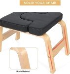 REDCAMP Yoga Inversion Bench with Wood Frame