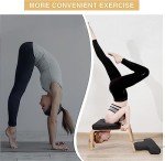 REDCAMP Yoga Inversion Bench with Wood Frame