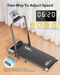 3-In-1 Folding Treadmill with Incline and Remote