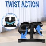 Compact Mini Stepper with LCD Monitor for Home Workouts