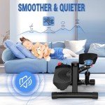 Compact Mini Stepper with LCD Monitor for Home Workouts