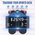 Compact Mini Stepper with LCD Monitor for Home Workouts