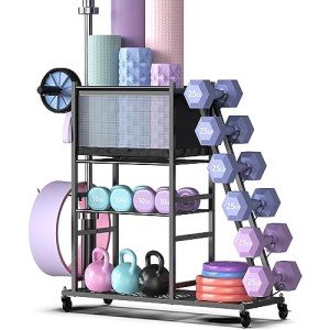 Mythinglogic Multifunctional Dumbbell and Home Gym Rack