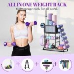 Mythinglogic Multifunctional Dumbbell and Home Gym Rack