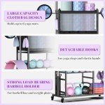 Mythinglogic Multifunctional Dumbbell and Home Gym Rack
