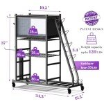 Mythinglogic Multifunctional Dumbbell and Home Gym Rack