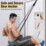 Fokky 3-Level Resistance Bands Set with Door Anchor