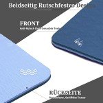 Non-Slip Thick Yoga Mat with Carry Strap