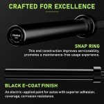 PhysKcal 7ft Olympic Weightlifting Barbell Bar