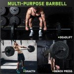 PhysKcal 7ft Olympic Weightlifting Barbell Bar