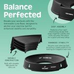 Retrospec Luna 65cm Anti-Burst Exercise Ball and Pump