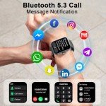 Fitness Smart Watch with Heart Rate & Pedometer