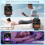 Fitness Smart Watch with Heart Rate & Pedometer