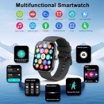Fitness Smart Watch with Heart Rate & Pedometer
