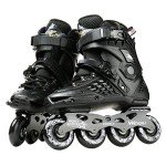 YYW Professional Inline Skates for Adults - Black