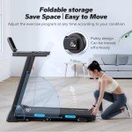 Foldable Incline Treadmill for Home and Office