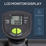 HOMCOM Adjustable Twister Stepper with LCD Screen