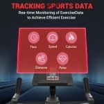 DMASUN Quiet Magnetic Exercise Bike for Home Gym