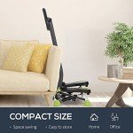 HOMCOM Adjustable Twister Stepper with LCD Screen