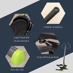 HOMCOM Adjustable Twister Stepper with LCD Screen