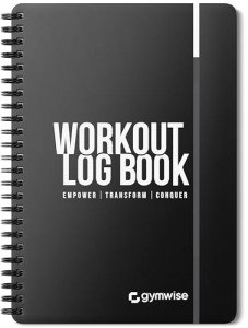 Gymwise A5 Workout Log Book & Fitness Planner
